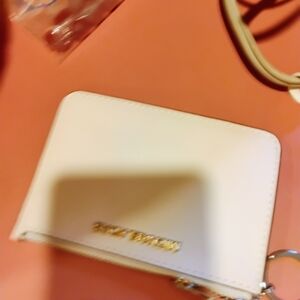 Michael Kors Cream Wallet